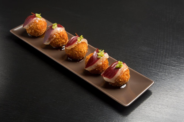 Croquetas con jamón